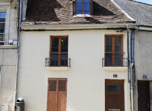 Ravalement d’une façade d’une maison à Mortagne-au-Perche (61400)