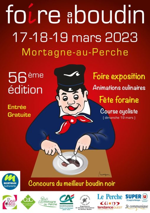 Foire au boudin à Mortagne-au-Perche du 17 au 19 mars 2023, Esprit Façades