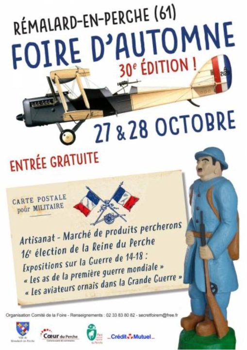 Foire d'automne à Rémalard-en-Perche, Esprit Façades, Façadier dans l'Orne.