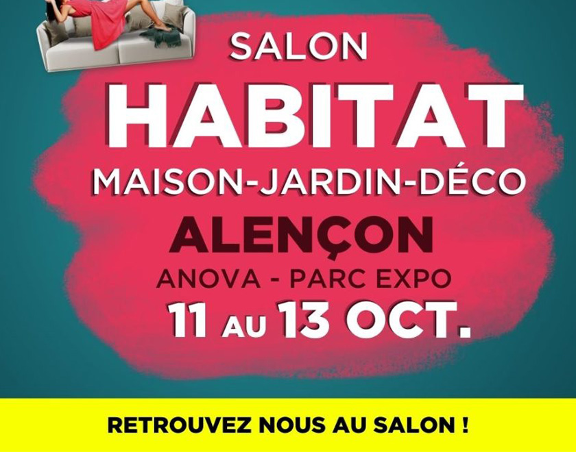 Salon Habitat à Alençon, Esprit Façades, Façadier dans l'Orne et Eure-et-Loir.